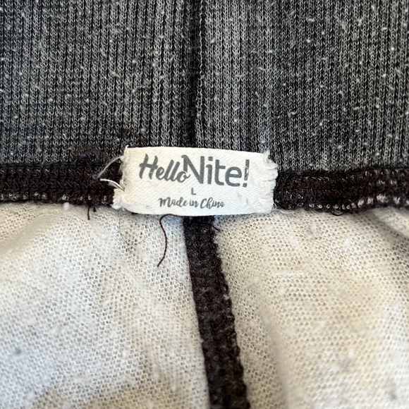 Hello Nite! Gray Lounge Pants- Large - Picture 5 of 5